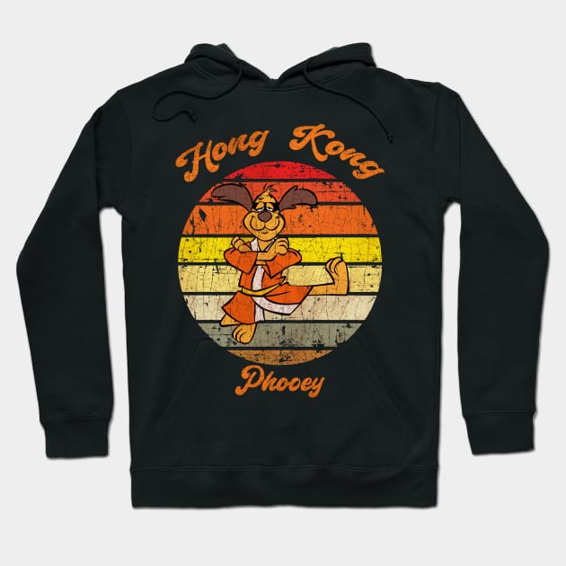 Retro Hong Kong Phooey Hoodie by Hat_ers